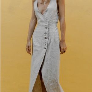 NWT Posse chateau linen dress